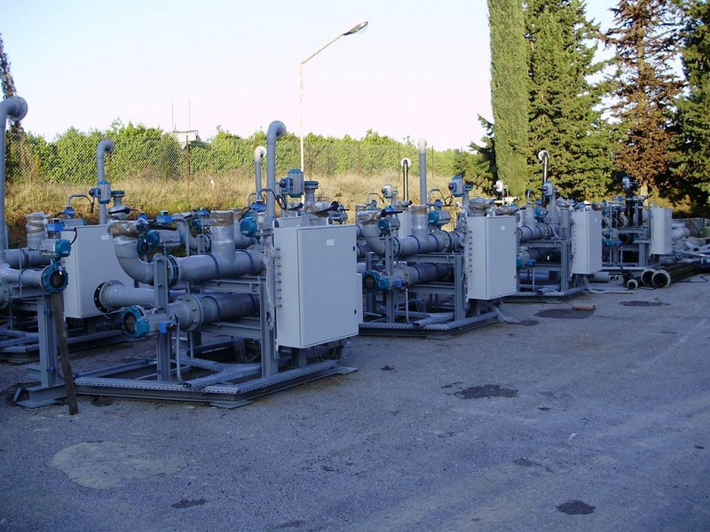 Supply of SKIDS with GRP piping  – Waste Water Treatment Plant U83 Elefisis Refinery – Greece- 2010