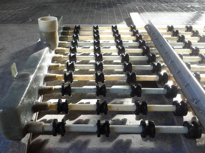 GRP piping for Aeration grid  – Total Laggan Tormore Project – Shetland Isles (UK) – 2013
