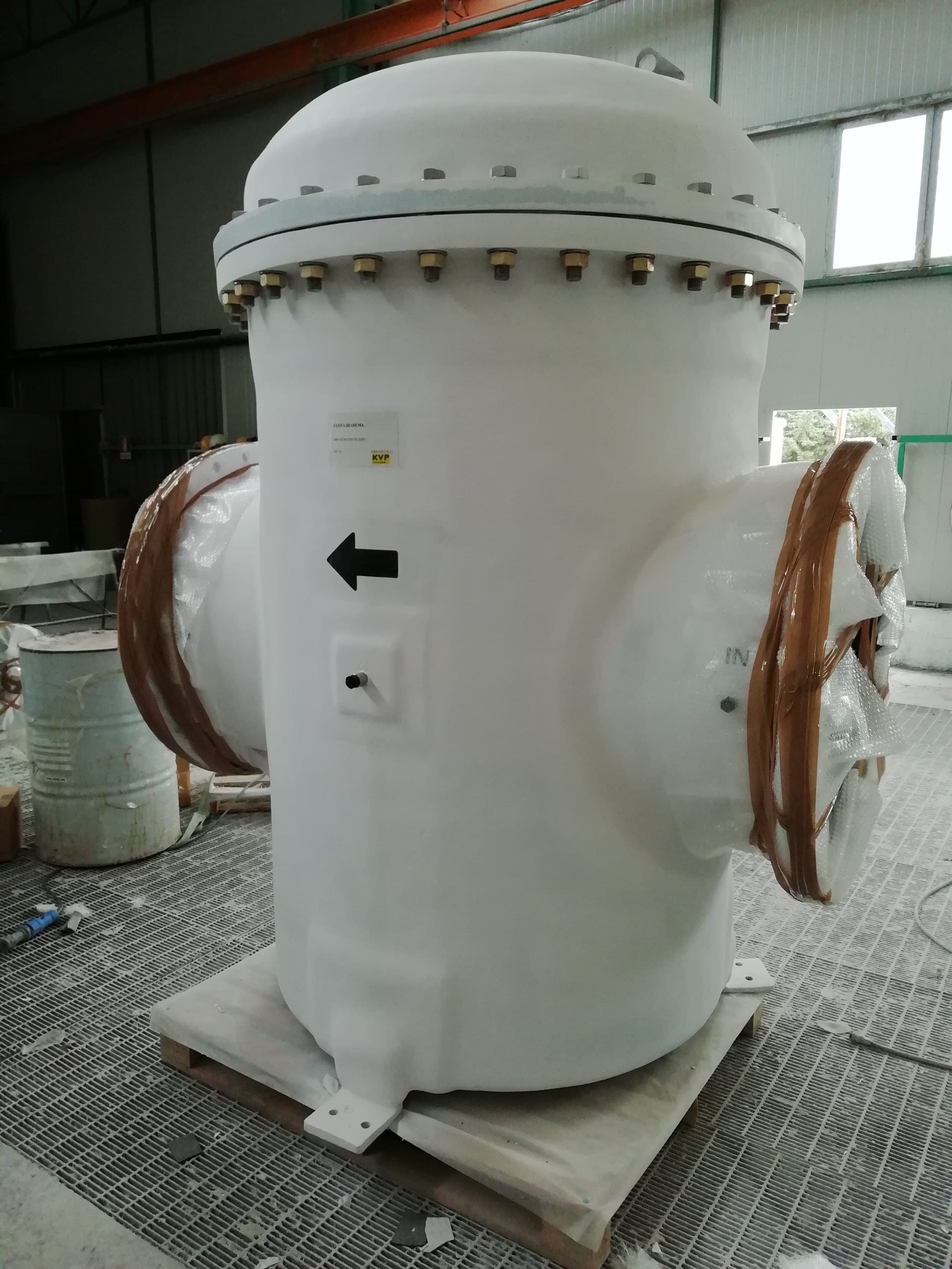 GRP filters for scrubber system of cruise ships