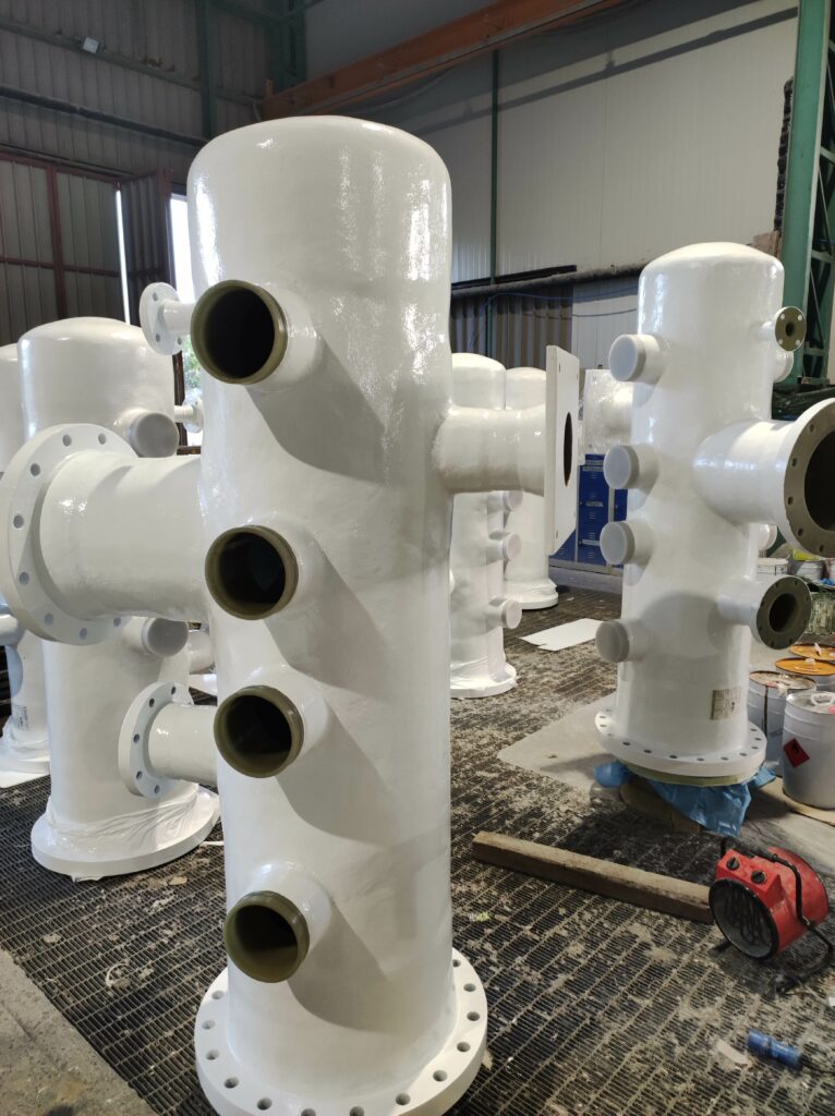GRP manifolds and skid for DESALINATION PLANT IN CHILE – ACONCAGUA PROJECT