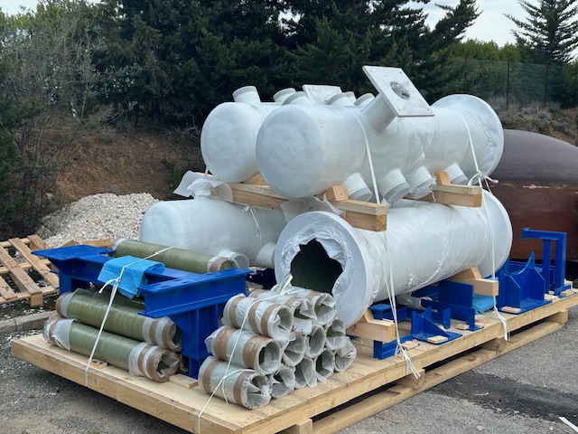 GRP manifolds and skid for DESALINATION PLANT IN CHILE – ACONCAGUA PROJECT